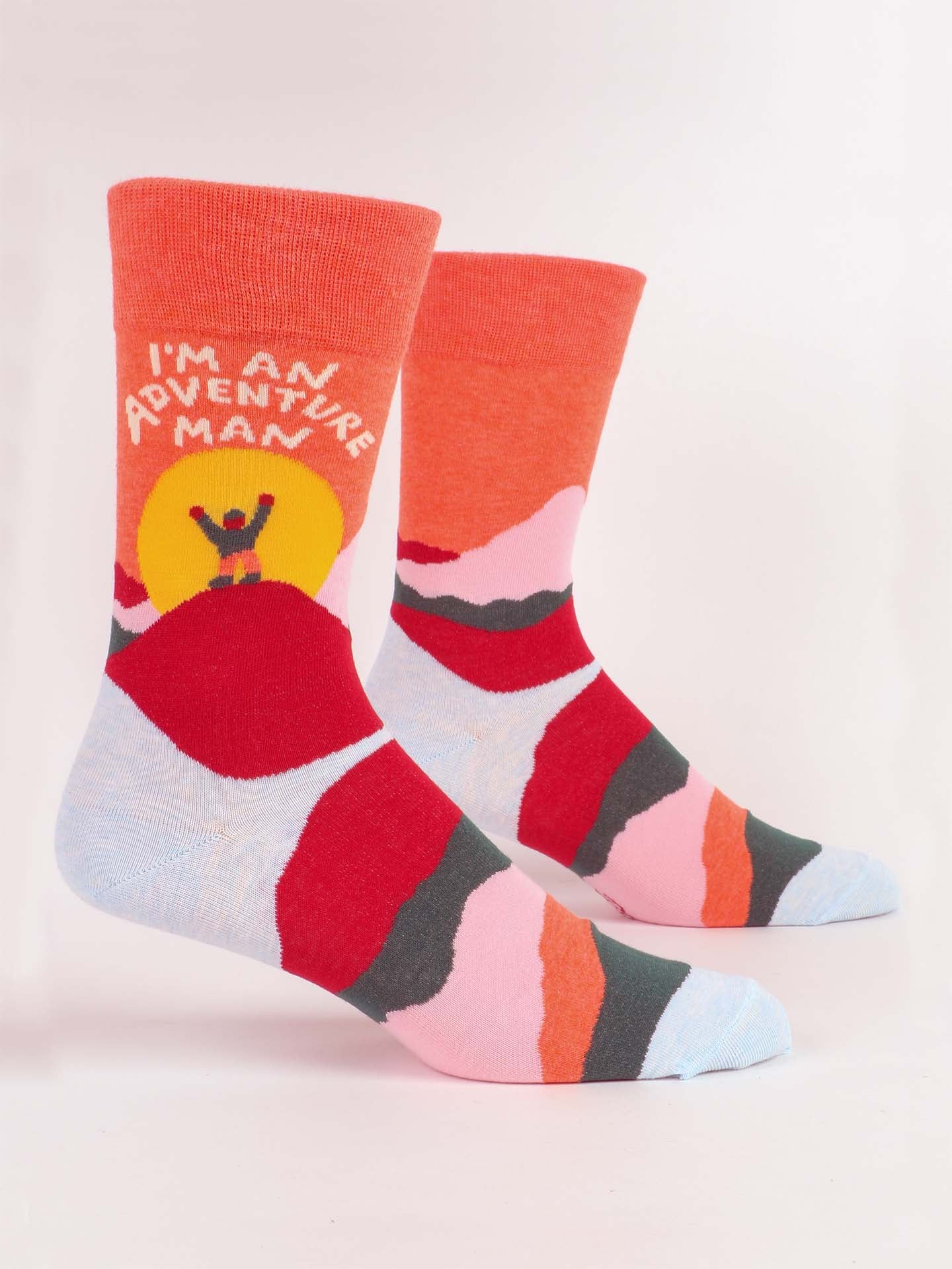 Adventure Man - Men's Crew Socks