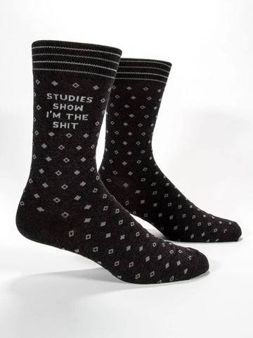 Studies Show I'm The Sh*t - Men's Crew Socks