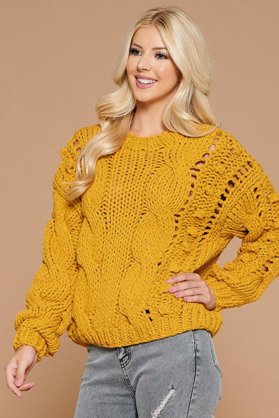 Twisted Knot Sweater