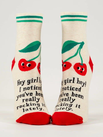 Hey Girl - Women's Ankle Socks