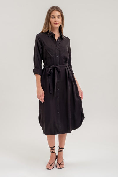 Carolyn Button Up Shirt Dress