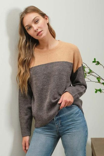 Isla Colorblock Sweater