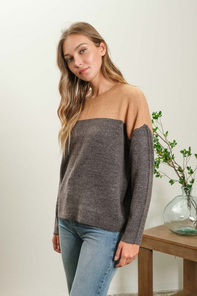 Isla Colorblock Sweater