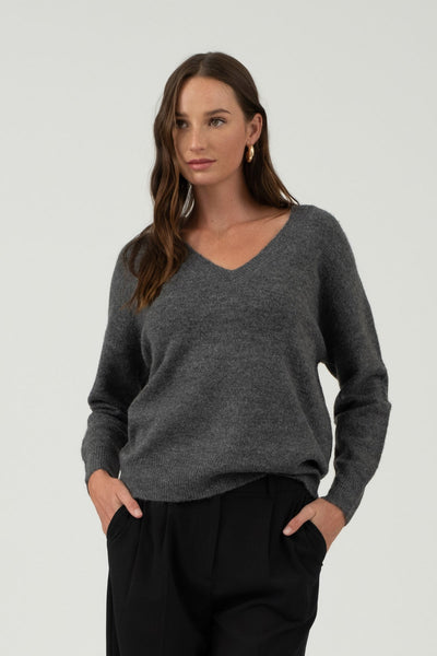 Alex Charcoal Pullover