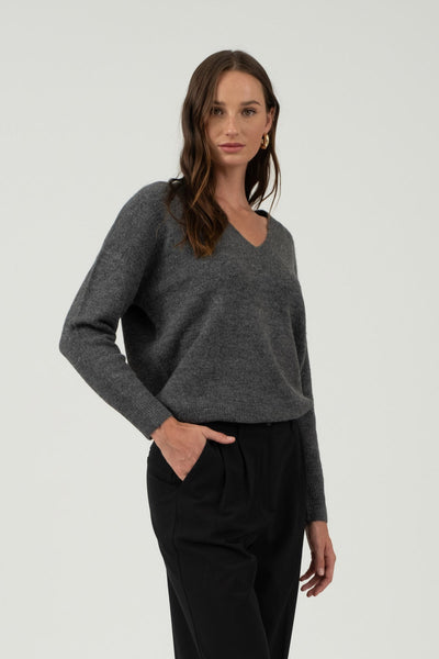 Alex Charcoal Pullover