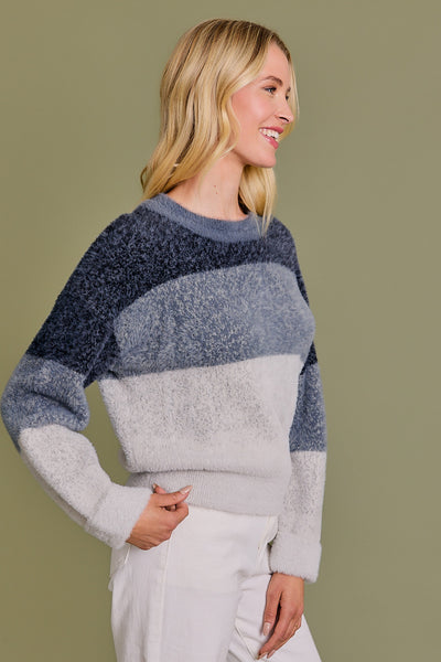 Harrison Multi Grey Sweater