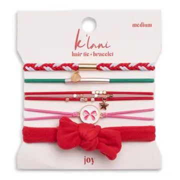 Hair Tie Bracelets - Joy