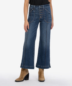 Kut from the Kloth - Meg Wide Leg Front Seam Jeans