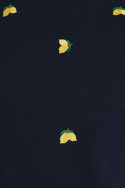 Little Lemons Embroidered Sweater