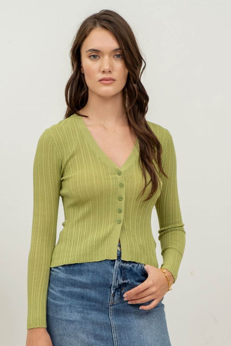 Amelia Cardigan - Kiwi