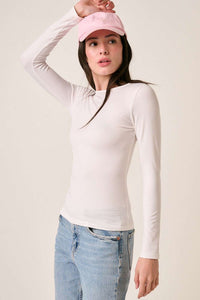 Long Sleeve Layering Tee - Off White