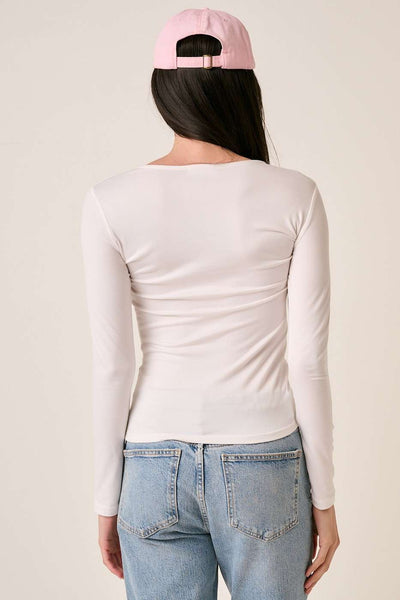 Long Sleeve Layering Tee - Off White