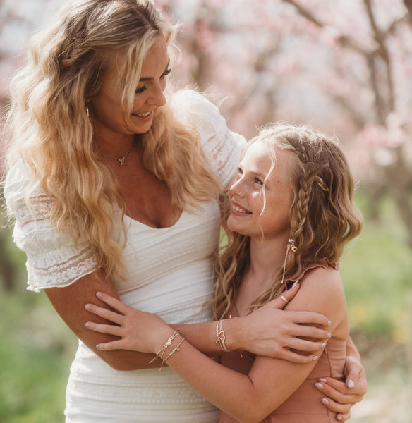 Hair Tie Bracelets - Mother/Daughter