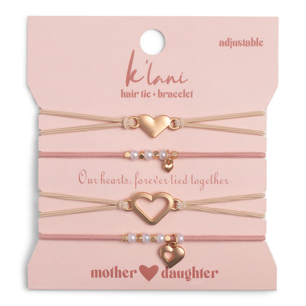 Hair Tie Bracelets - Mother/Daughter