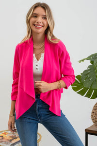 Brooklyn Blazer - Fuchsia