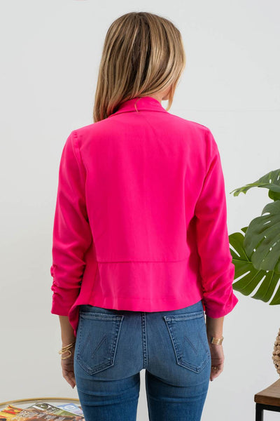 Brooklyn Blazer - Fuchsia