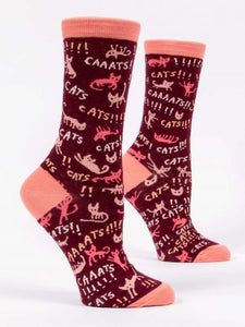 Cats! Cats! - Women's Crew Socks