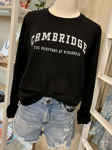 "Cambridge - The Hamptons of Wisconsin" Graphic Sweatshirt