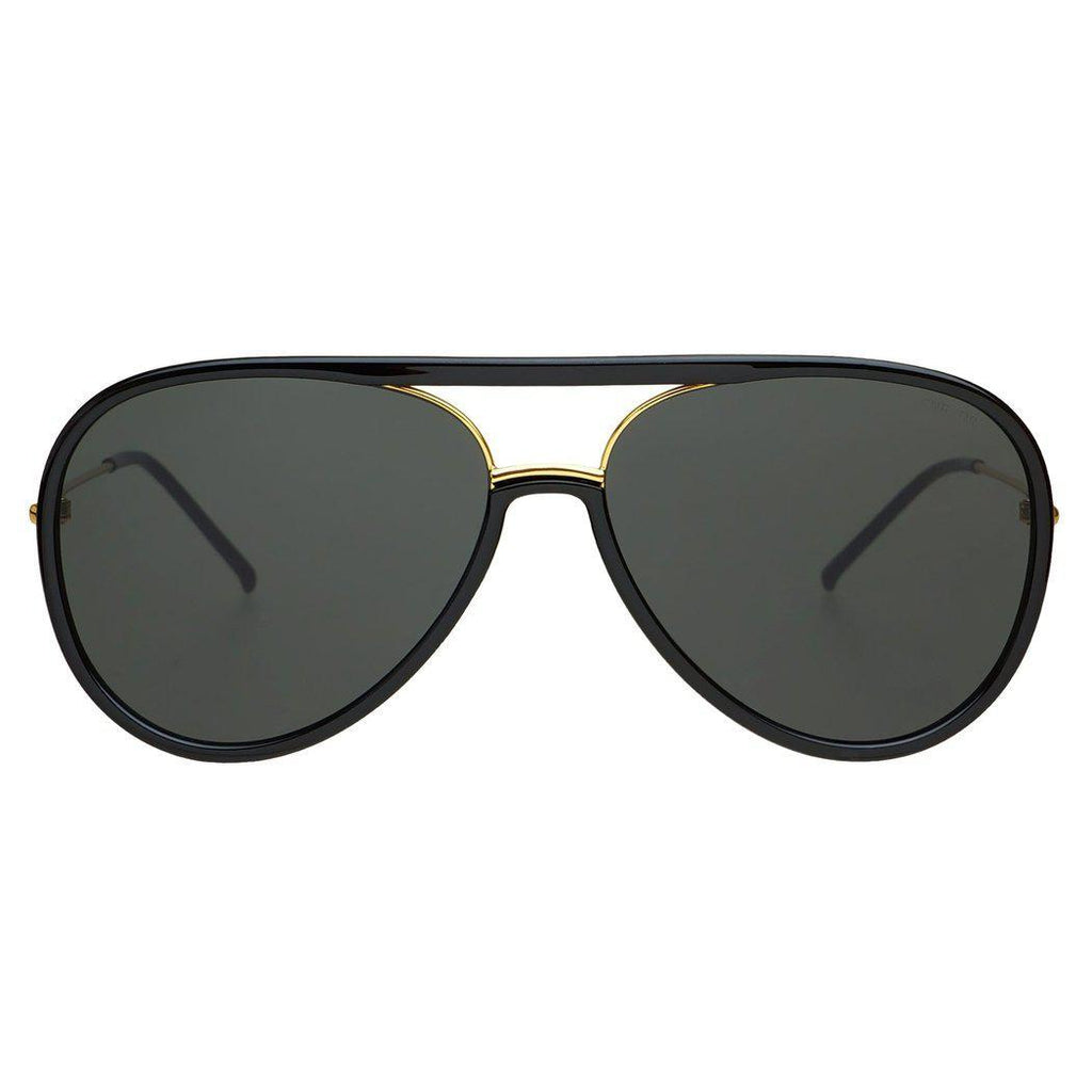 Shay Aviator Sunglasses - Black – Details Boutique